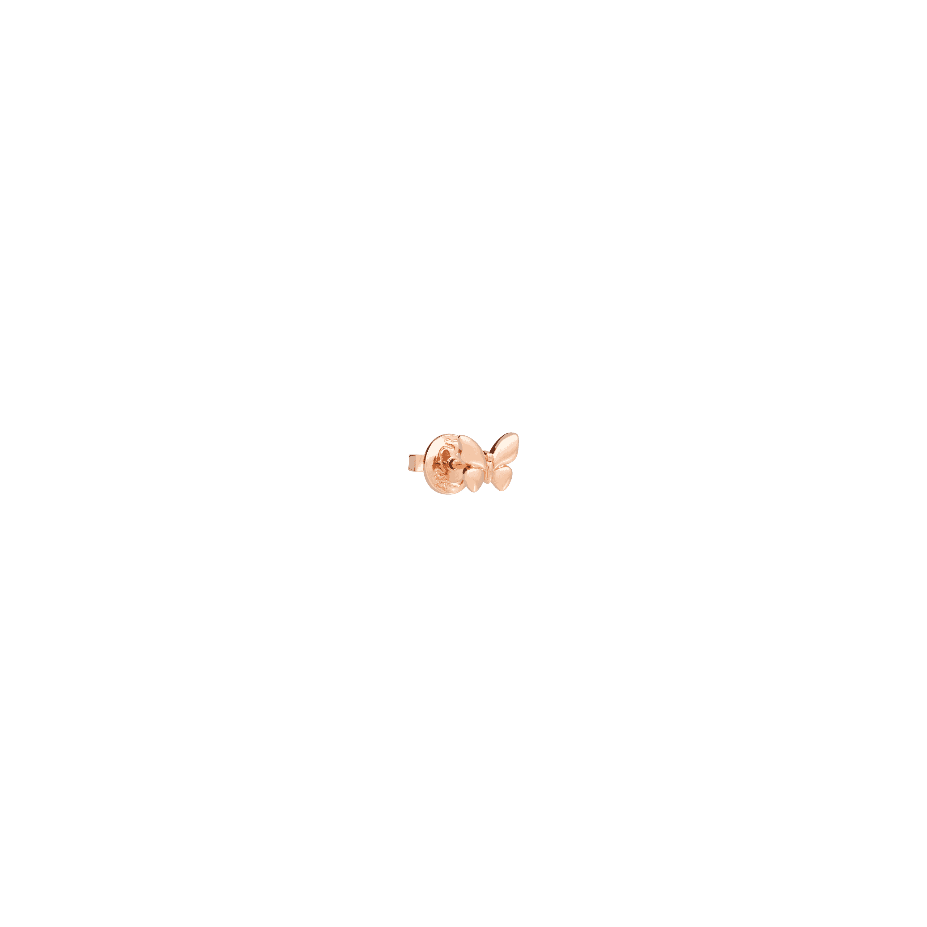Dodo Ohrschmuck Schmetterling aus 9 Karat Roségold