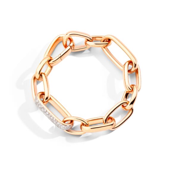 Pomellato Iconica Armband aus Roségold mit Brillanten