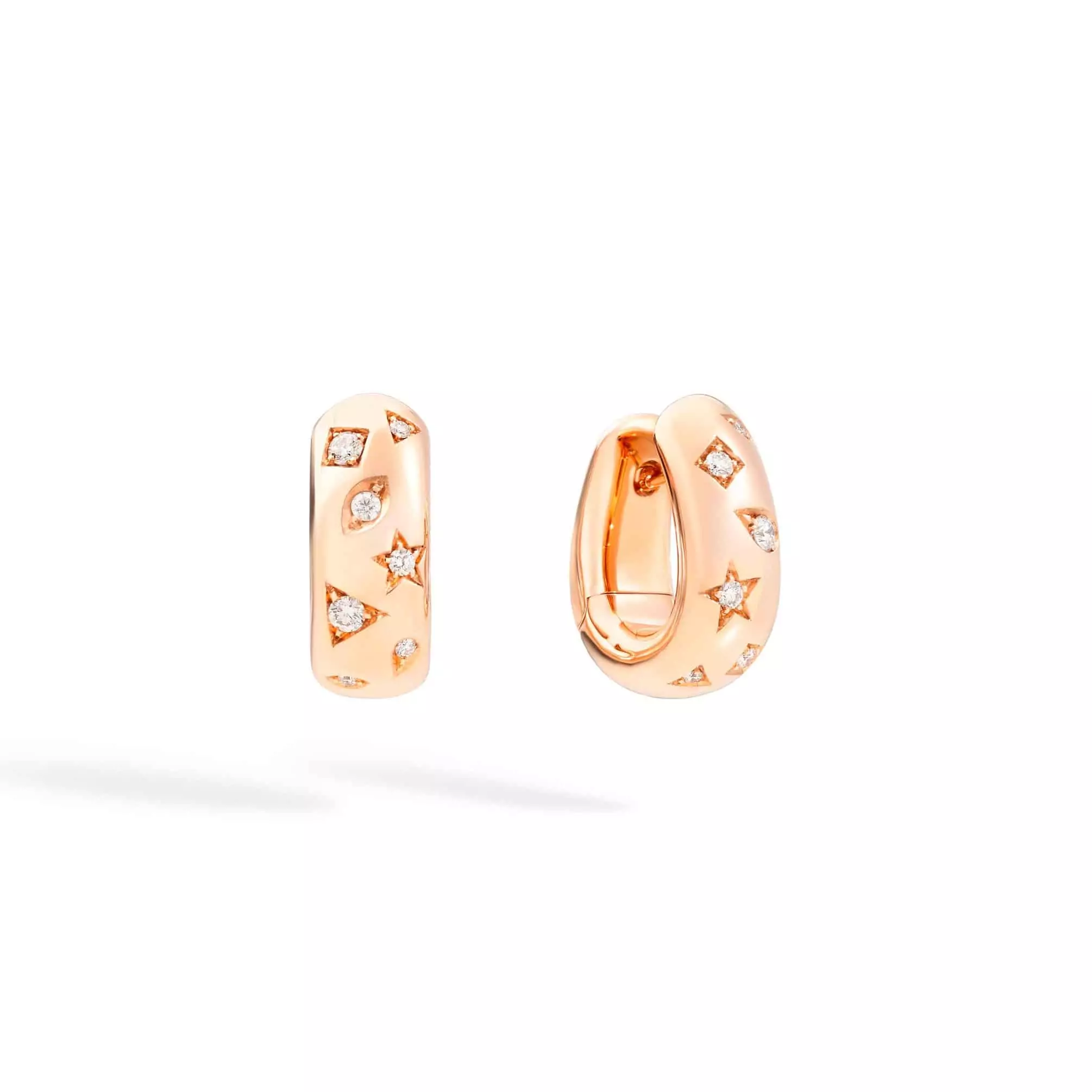 Pomellato Iconica Ohrschmuck aus Roségold mit Brillanten