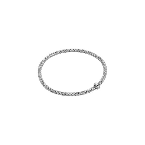 Fope Armband aus 18 Karat Weißgold mit Diamanten