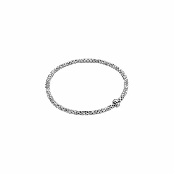 Fope Armband aus 18 Karat Weißgold mit Diamanten