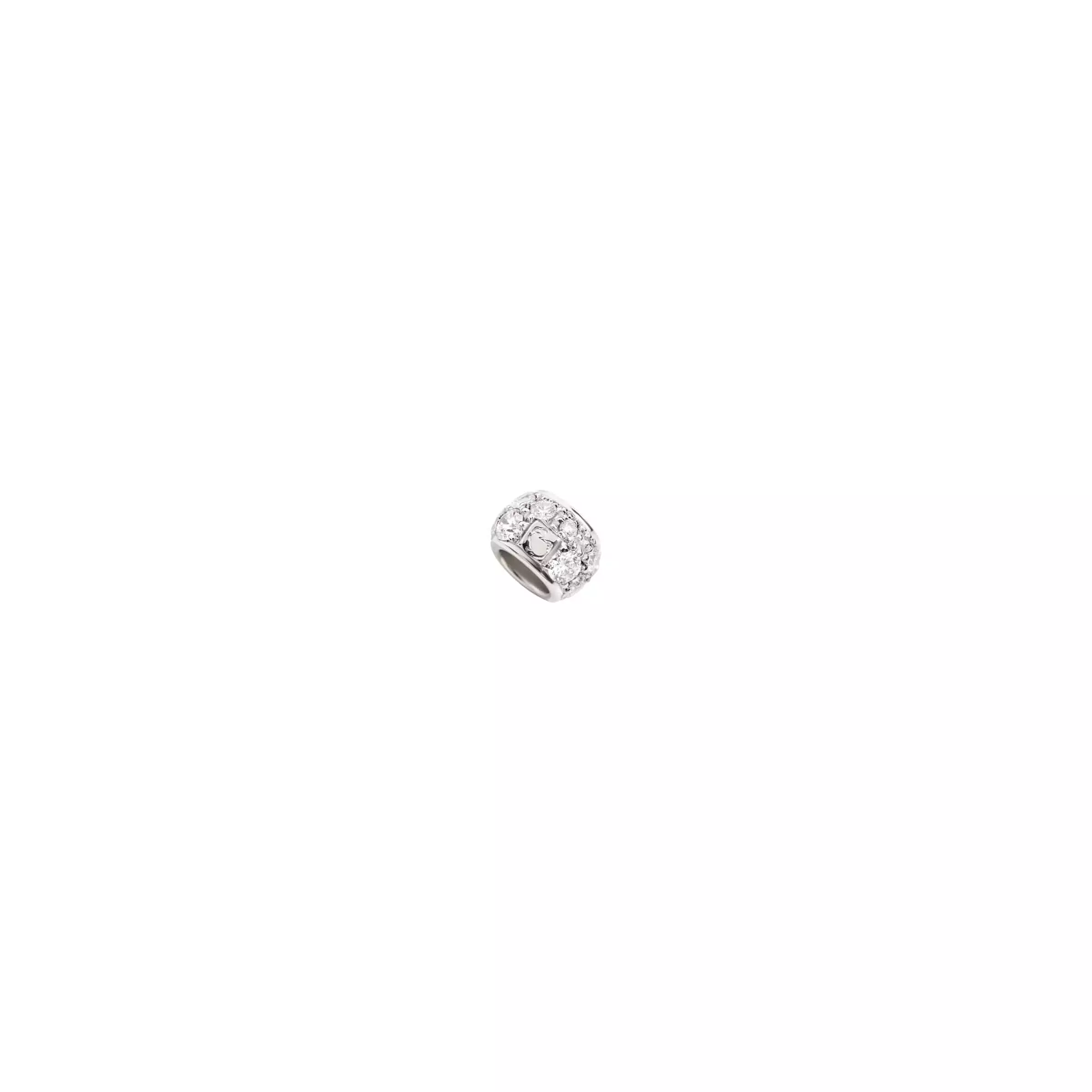 Dodo Rondella aus 18 Karat Weißgold mit weißen Diamanten