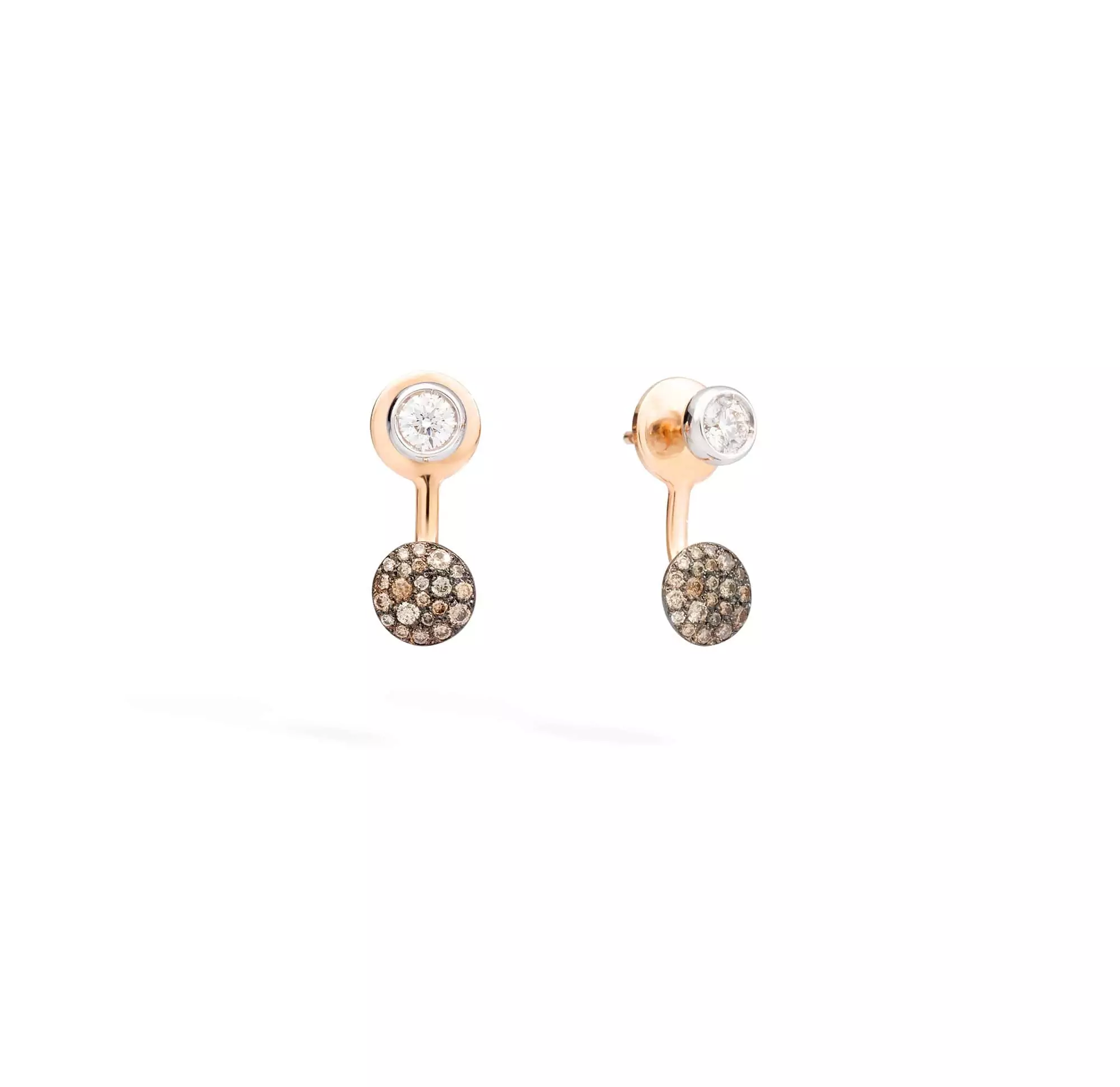 Pomellato Sabbia Ohrschmuck aus Roségold mit Diamanten