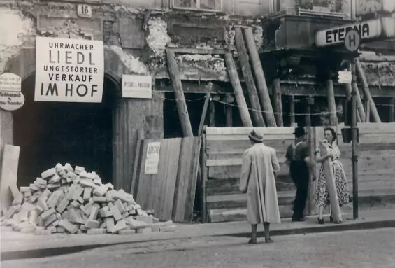 Das Geschäft Karl Liedl in den Kriegswirren des 2. Weltkriegs