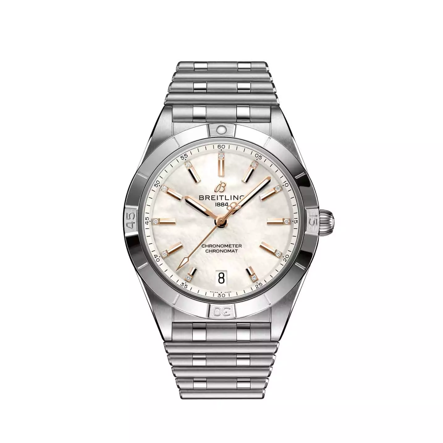 Breitling Chronomat Automatic 36 mit Gehäuse und Band aus Edelstahl