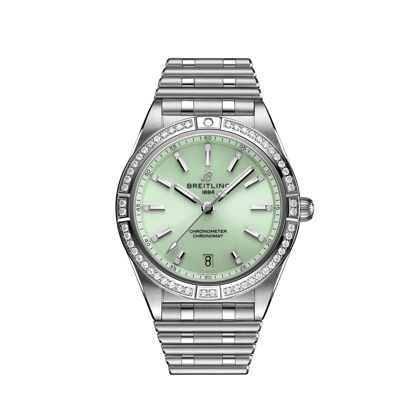 Breitling Chronomat Automatic 36 mit Gehäuse und Band aus Edelstahl