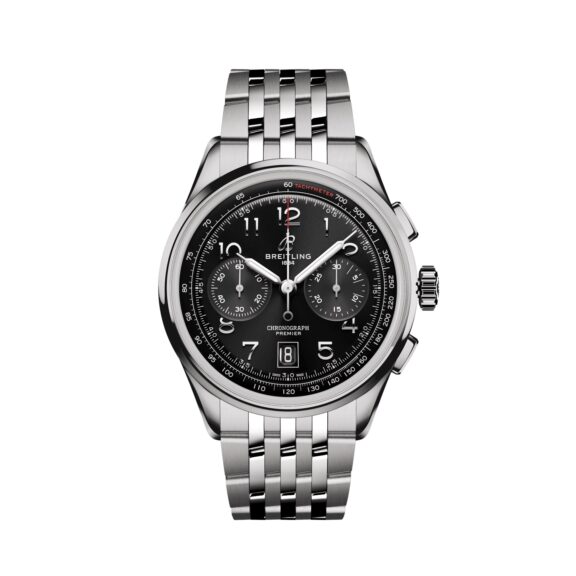 Breitling Premier B01 Chronograph 42 mit Gehäuse und Band aus Edelstahl