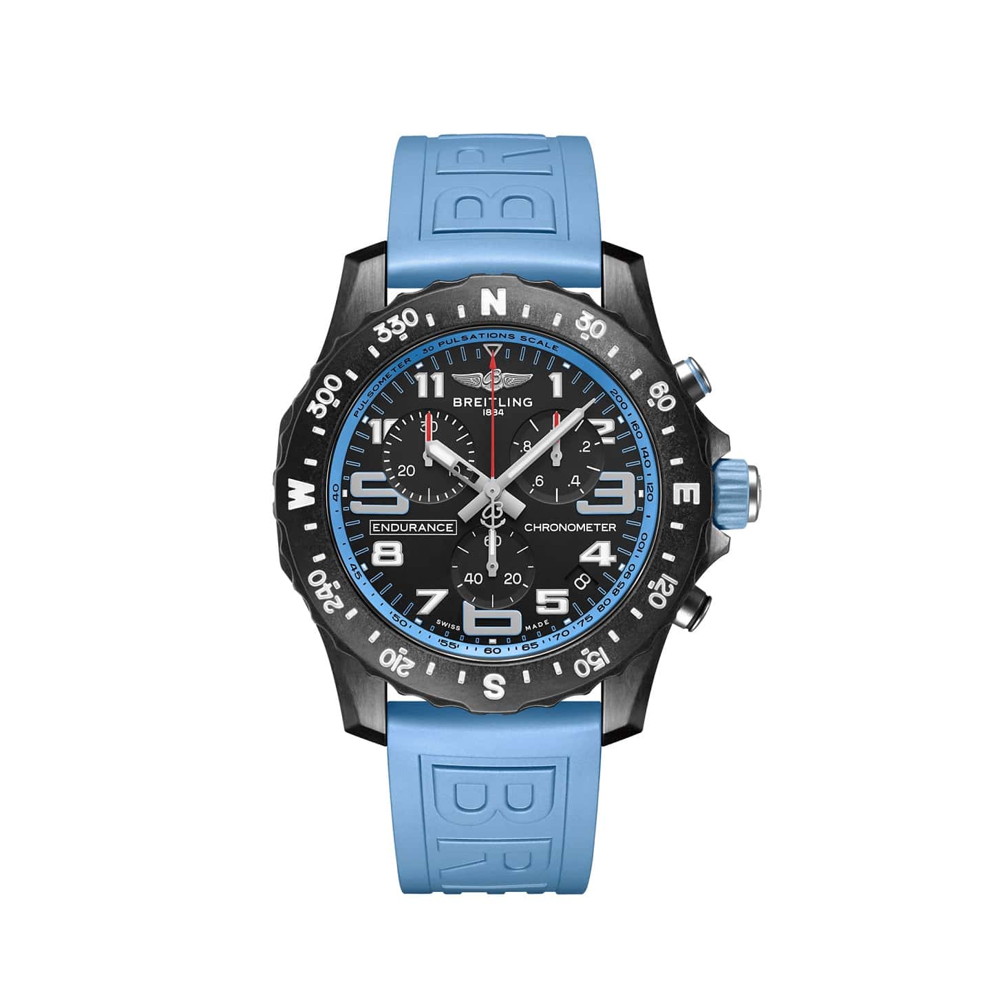 Breitling Endurance Pro in Hellblau