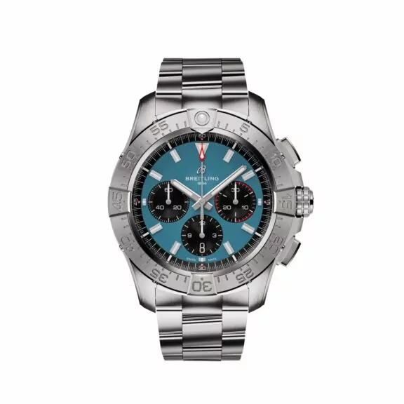Breitling Avenger B01 Chronograph 44 mit Gehäuse und Band aus Edelstahl