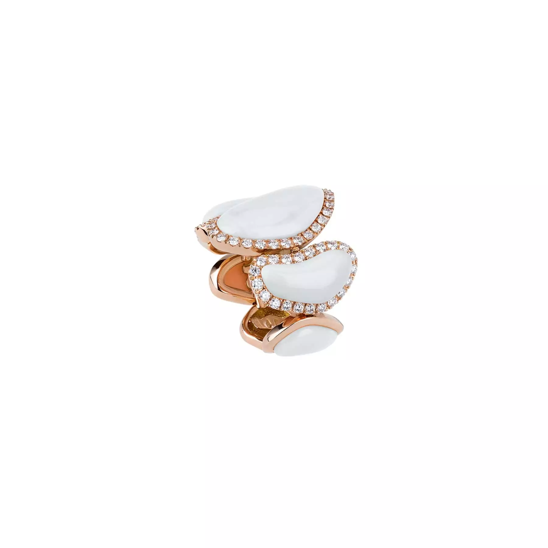 Chantecler Enchanté Ring aus Roségold mit Kogolong und Brillanten