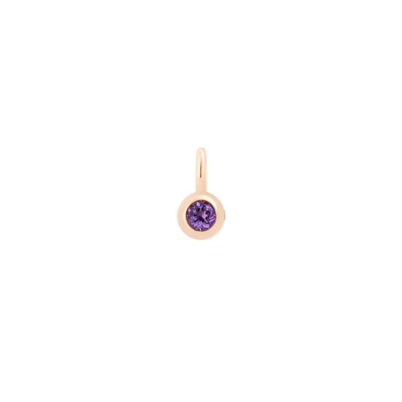 Anhänger von Dodo aus 9 Karat Roségold mit Amethyst