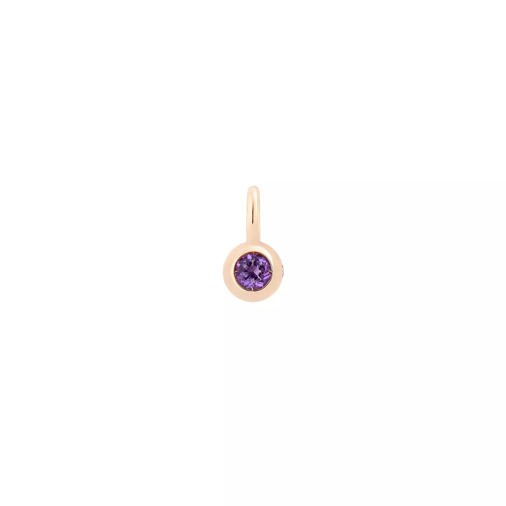 Anhänger von Dodo aus 9 Karat Roségold mit Amethyst