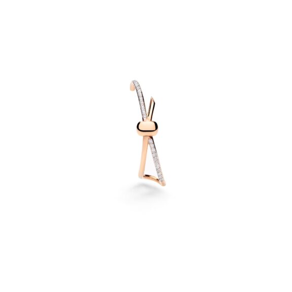 Pomellato Together Ohrschmuck aus 18 Karat Rosegold mit Diamanten