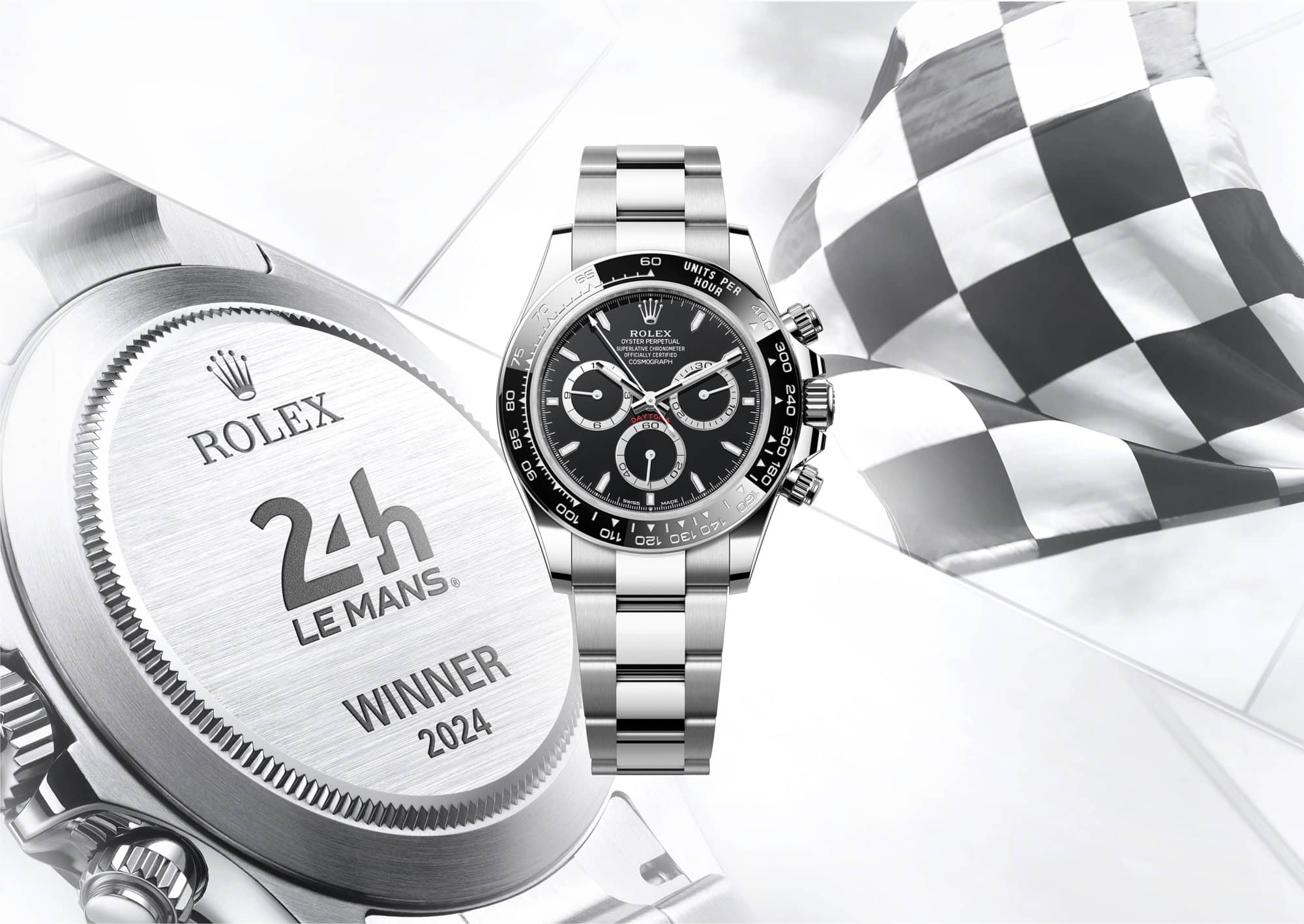 Rolex und der Motorsport - die Gewinneruhr beim 24 Stunden Rennen von Le Mans - die Rolex Daytona