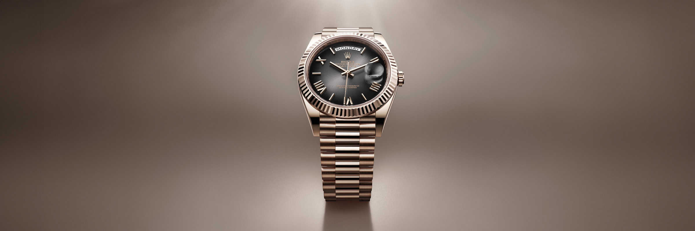 Die Rolex Oyster Perpetual Day-Date entdecken bei Juwelier S.M.Wild in Linz