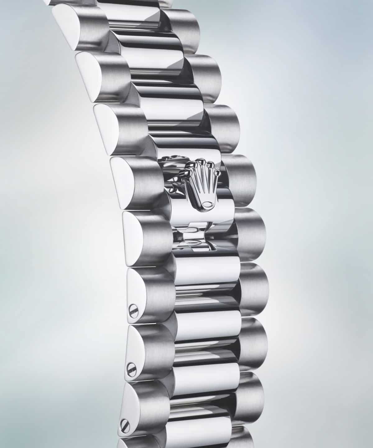 Das Presidentband der Rolex Day-Date bei Juwelier S.M.Wild