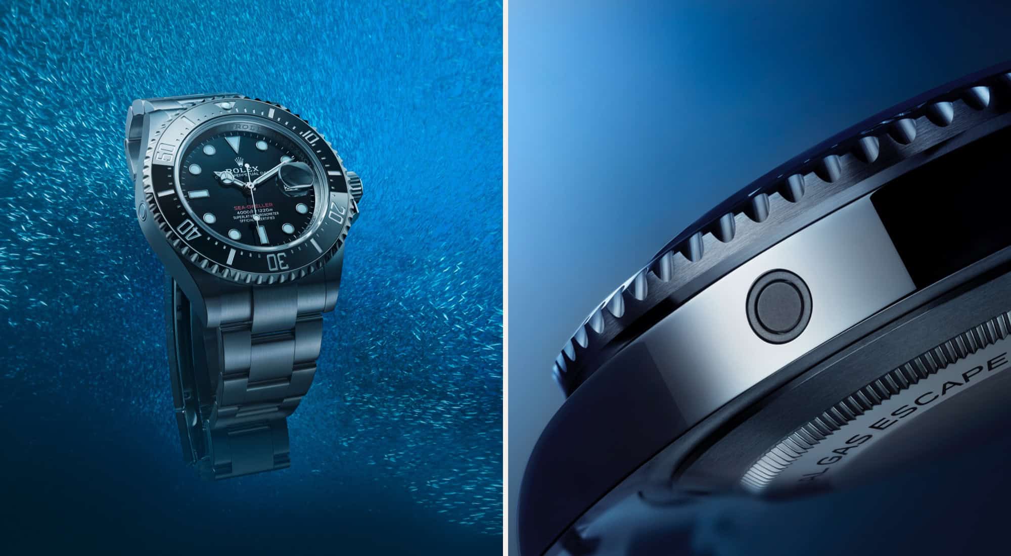 Die Rolex Oyster Perpetual Sea-Dweller mit Heliumventil bei Juwelier S.M.Wild