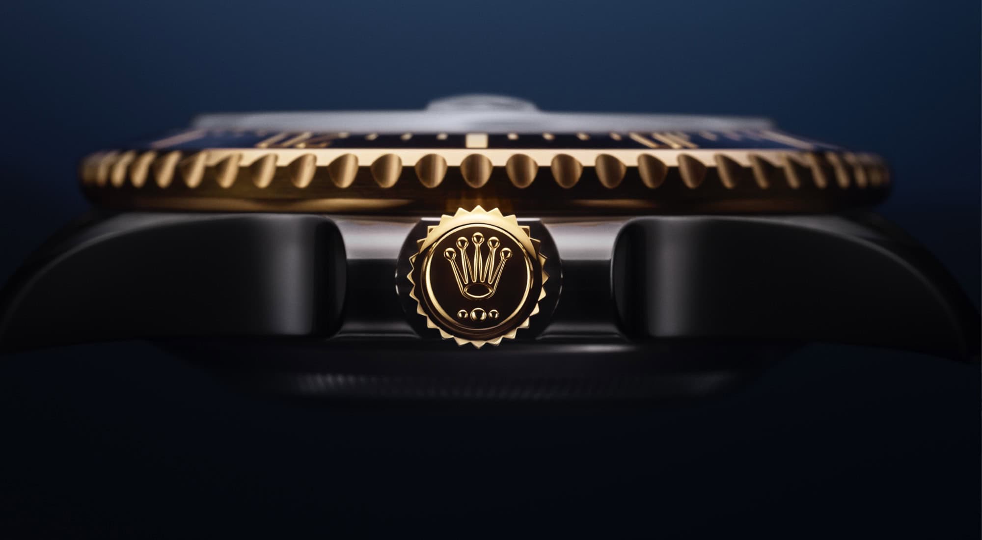 Die Krone der Rolex Oyster Perpetual Sea-Dweller bei Juwelier S.M.Wild