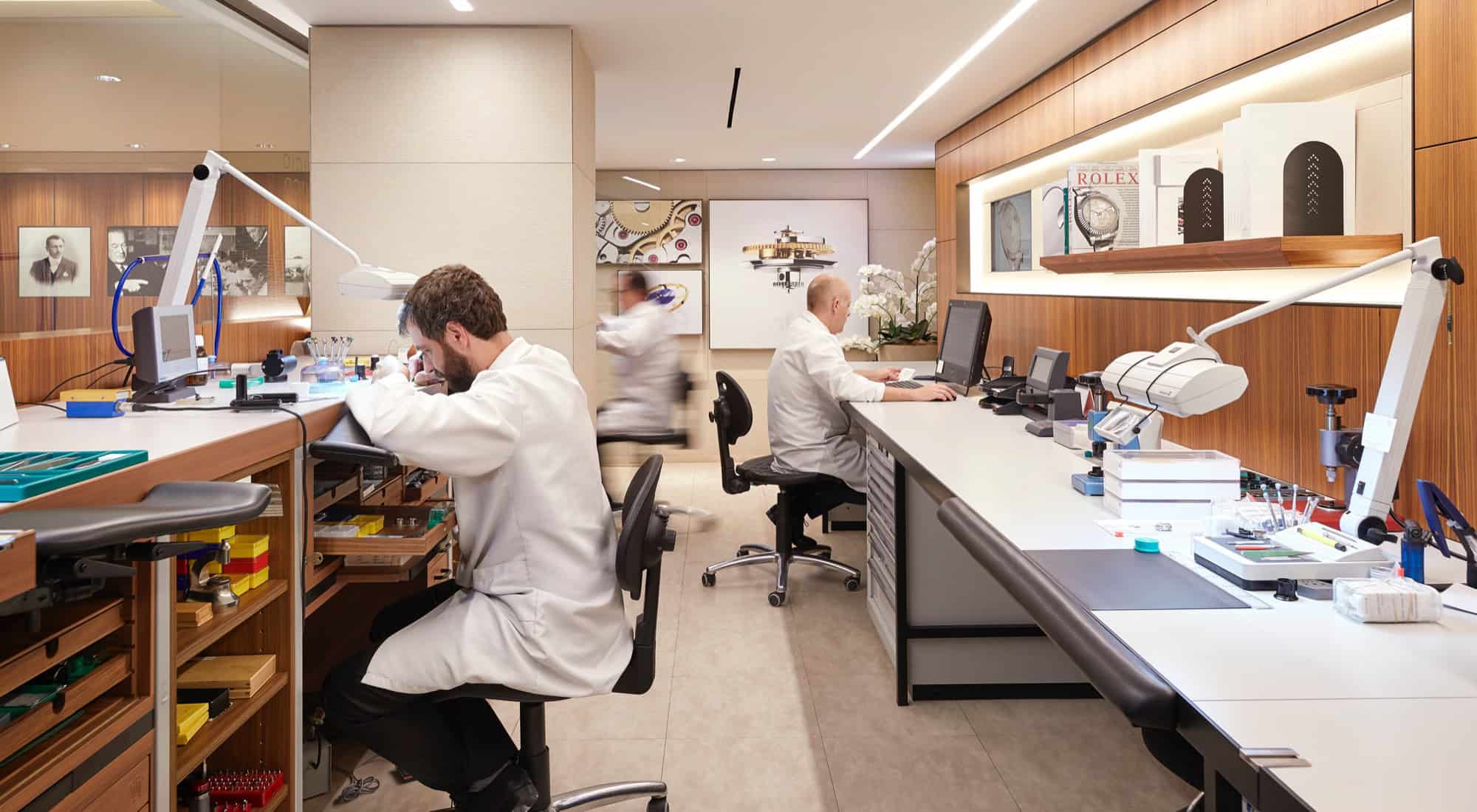 Das Rolex Wartungsverfahren bei Juwelier S.M.Wild - zertifiziertes Servicecenter