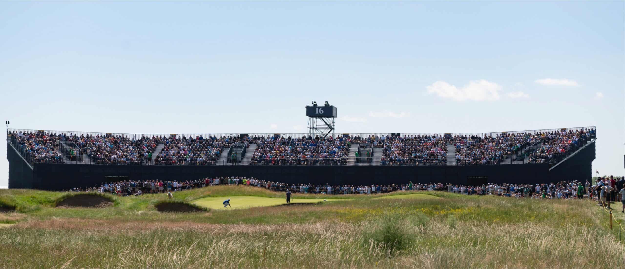 Rolex beim Major Turnier The Open im Vereinigten Königreich