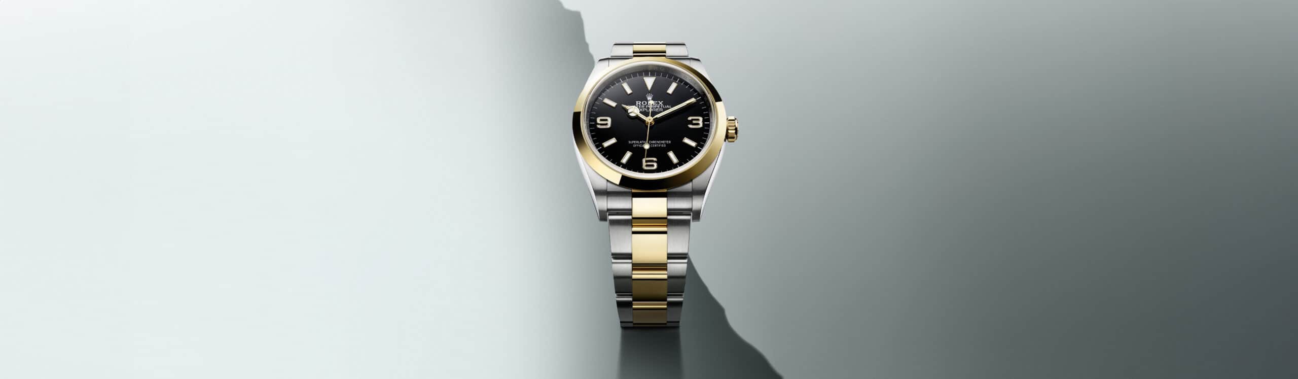 Die Rolex Explorer Kollektion bei Juwelier S.M.Wild