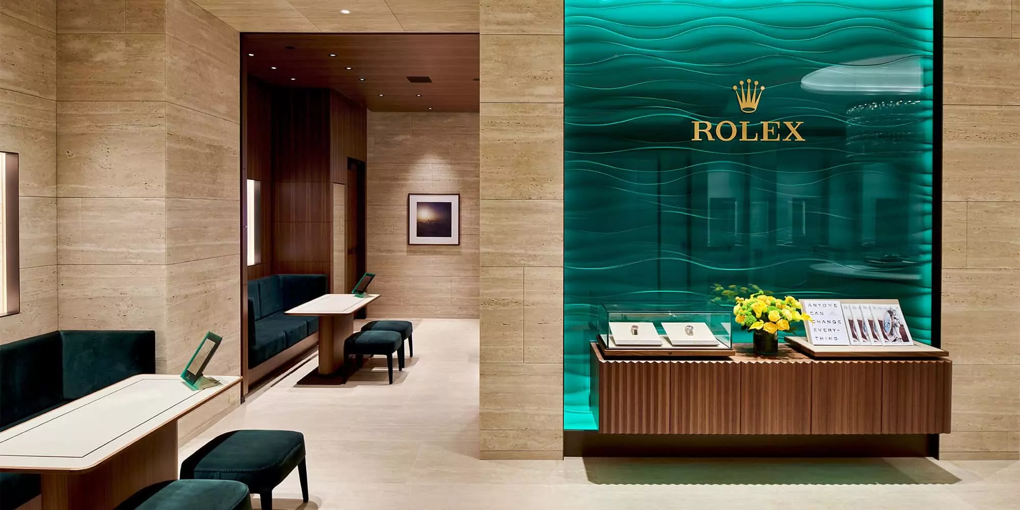 Eine Rolex Boutique
