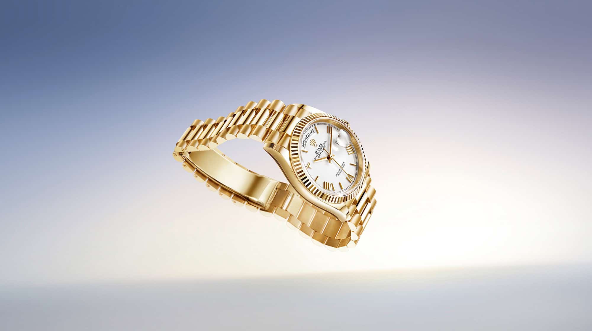 Die neue Rolex Day-Date 36 2024 in Gelbgold bei Juwelier S.M.Wild