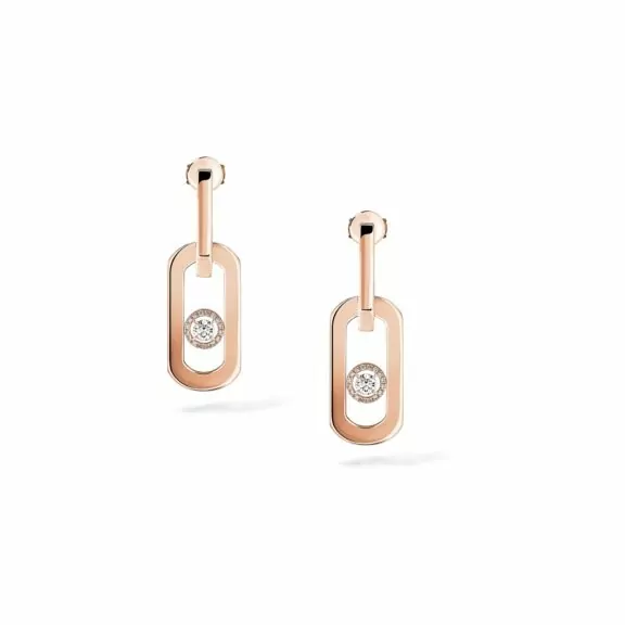 Messika So Move Ohrschmuck aus Roségold und Diamanten