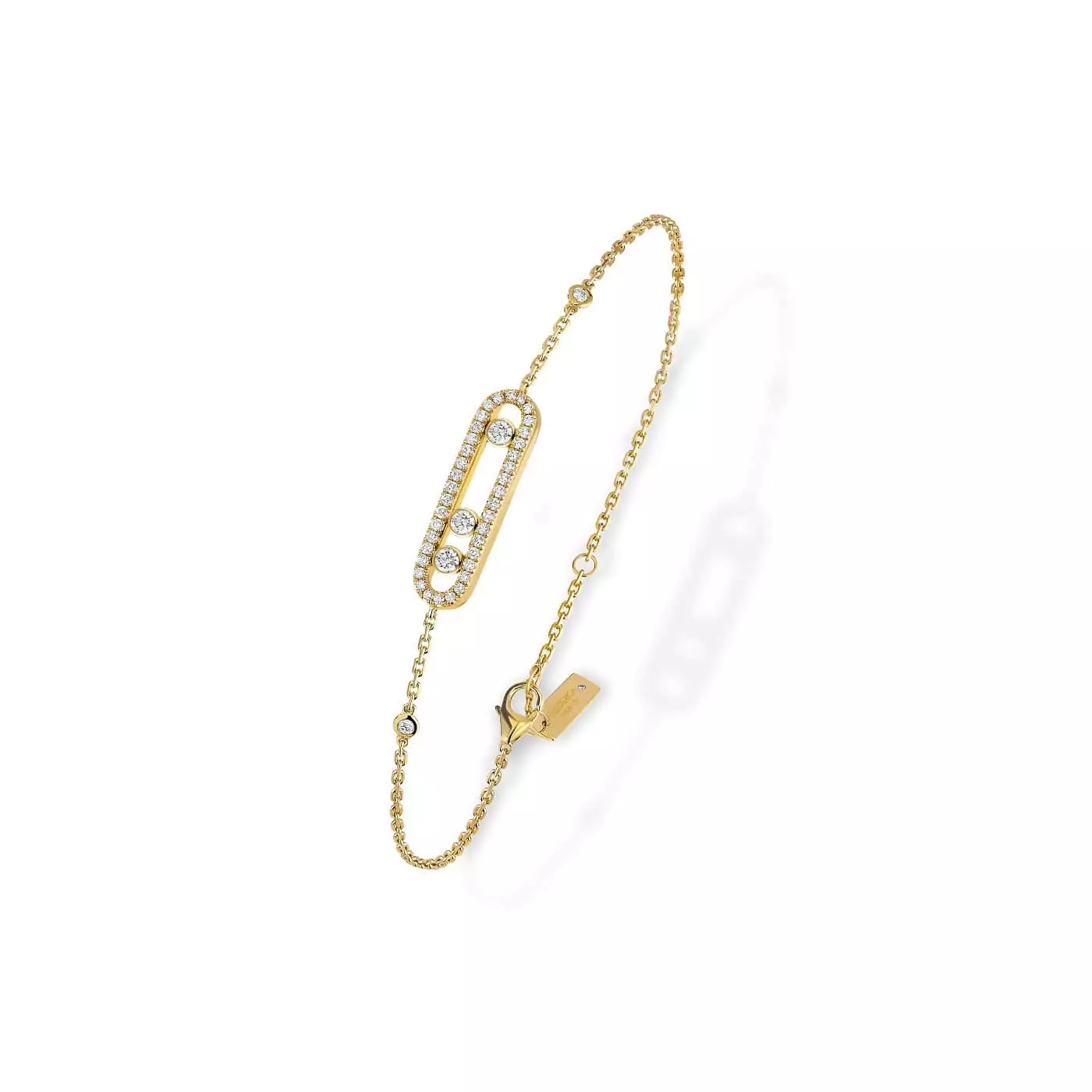 Messika Baby Move Armband aus Gelbgold und Diamanten