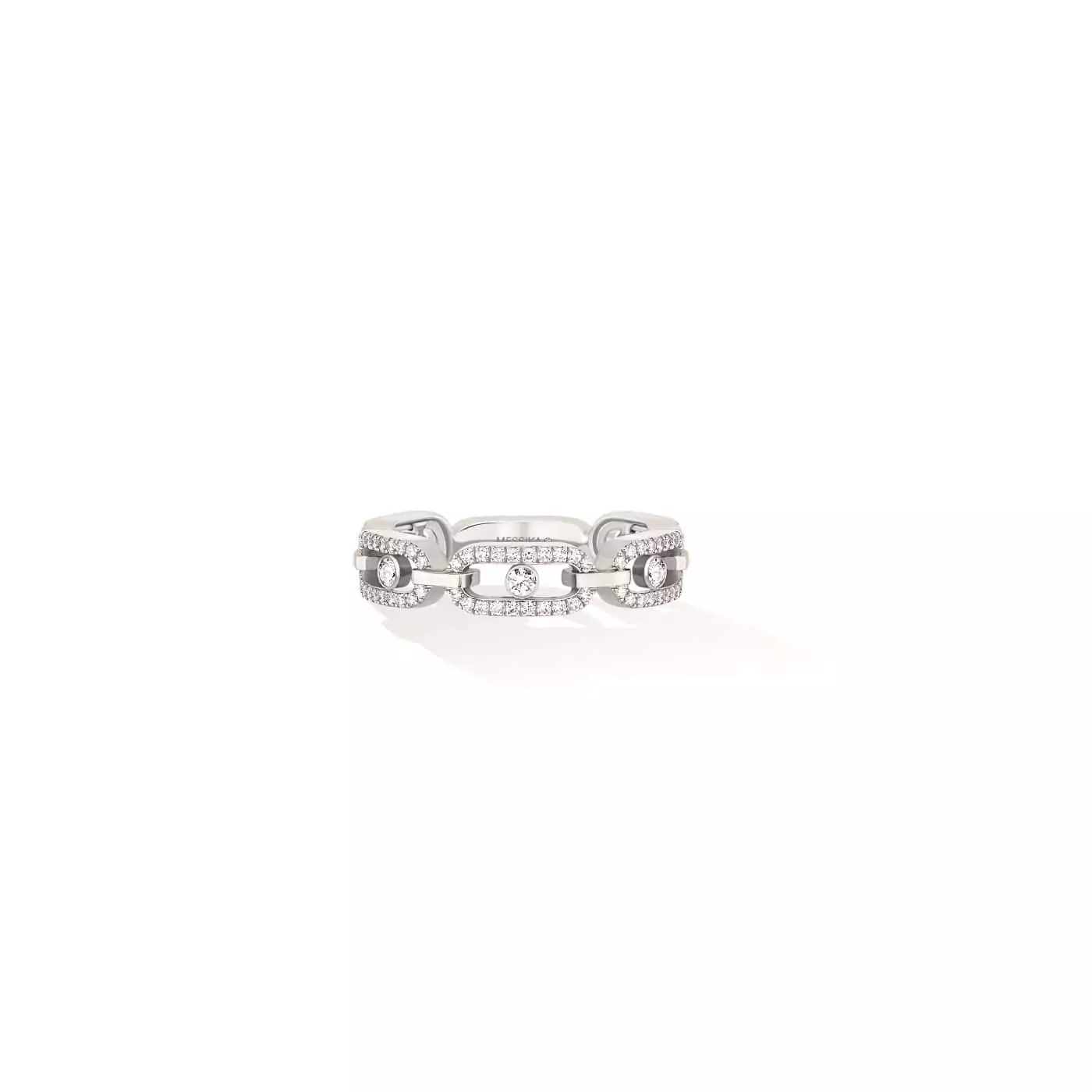 Messika Move Uno Ring aus Weißgold und Diamanten
