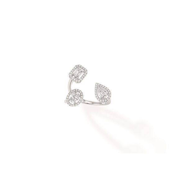 Messika My Twin Ring aus Weißgold und Diamanten