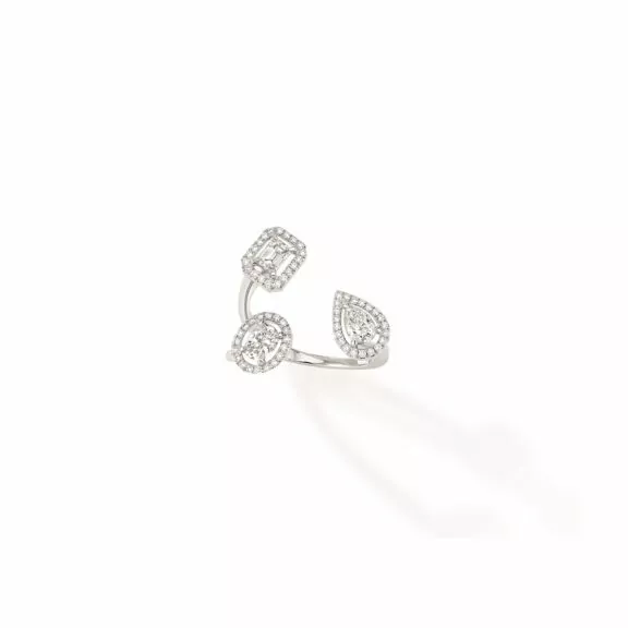 Messika My Twin Ring aus Weißgold und Diamanten