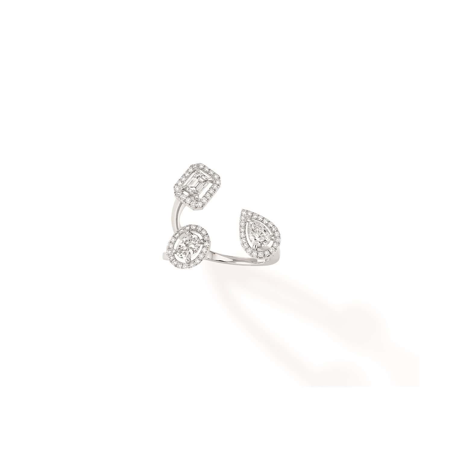 Messika My Twin Ring aus Weißgold und Diamanten