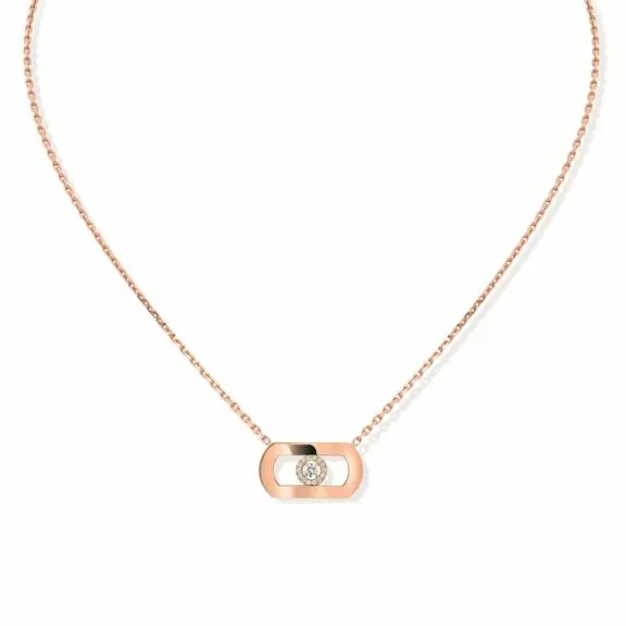 Messika So Move Collier aus Roségold und Diamanten