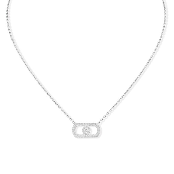 Messika So Move Collier aus Weißgold und Diamanten