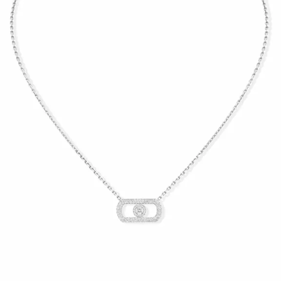 Messika So Move Collier aus Weißgold und Diamanten