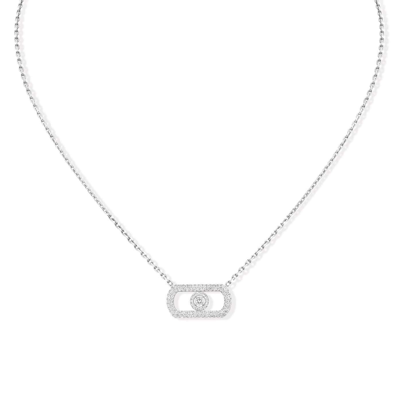 Messika So Move Collier aus Weißgold und Diamanten