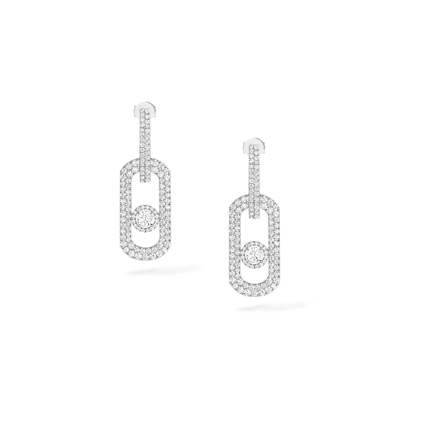 Messika So Move Ohrschmuck aus Weißgold und Diamanten