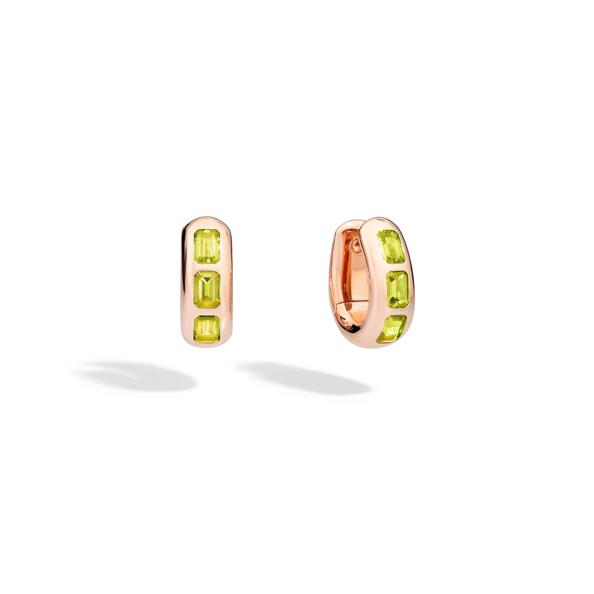 Pomellato Iconica Ohrschmuck aus Roségold mit Peridot