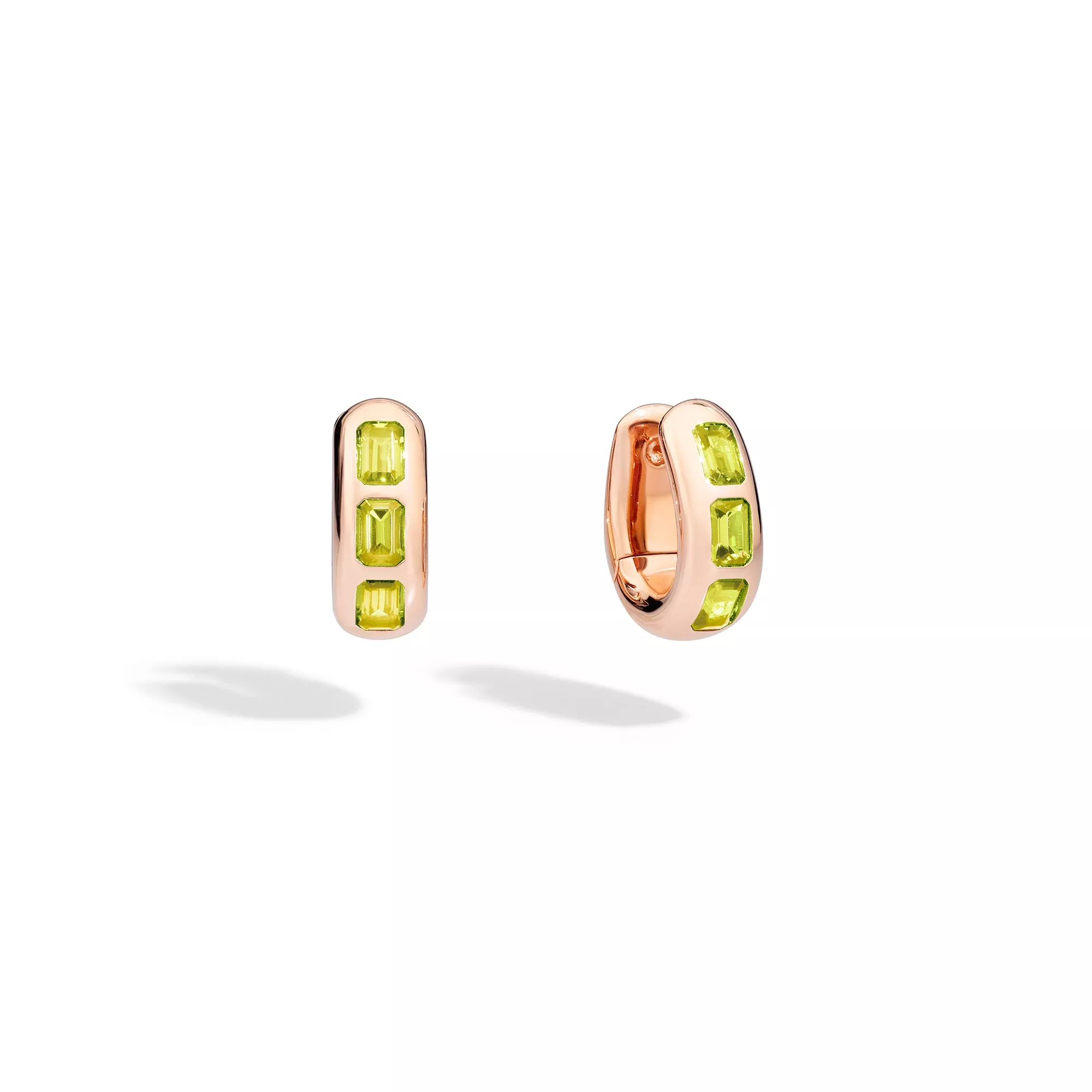 Pomellato Iconica Ohrschmuck aus Roségold mit Peridot