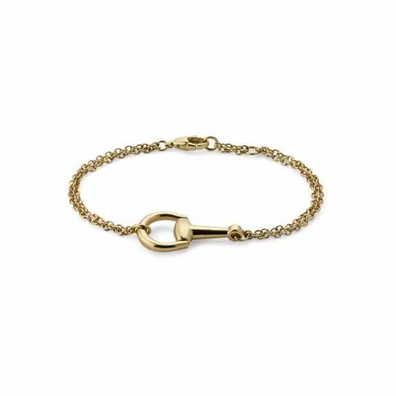 Horsebit Armschmuck von Gucci aus 18 Karat Gelbgold