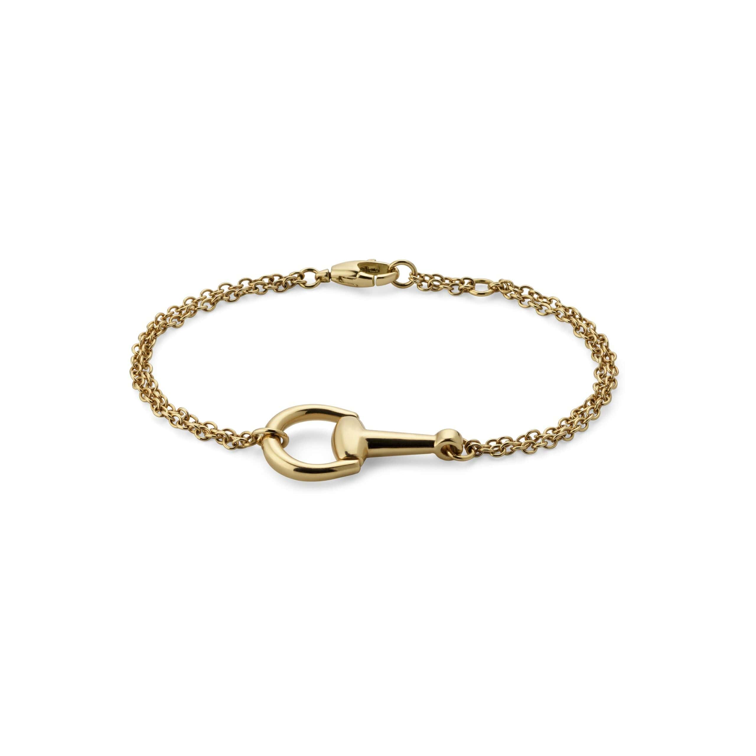 Horsebit Armschmuck von Gucci aus 18 Karat Gelbgold