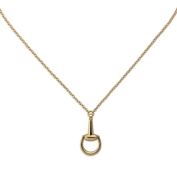 Horsebit Collier von Gucci aus 18 Karat Gelbgold