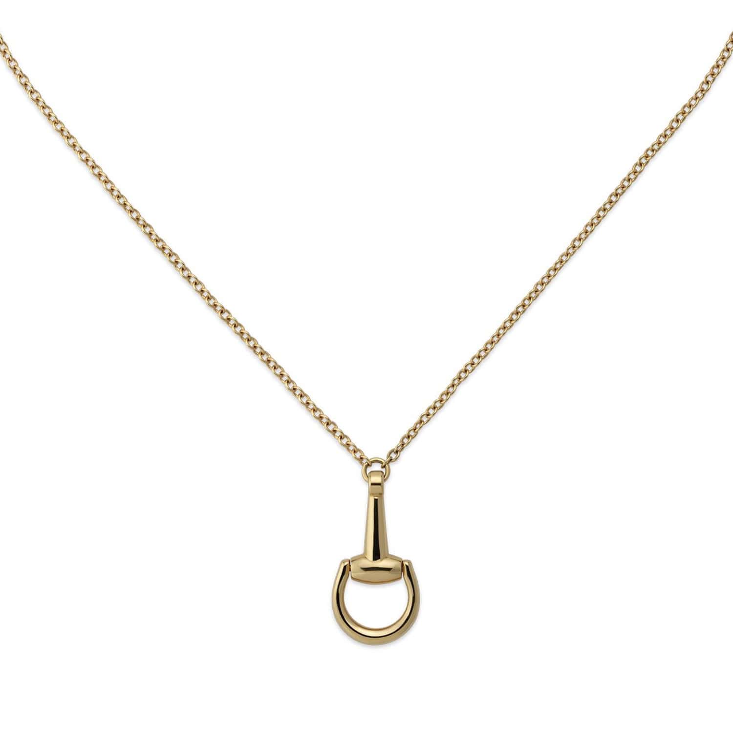 Horsebit Collier von Gucci aus 18 Karat Gelbgold