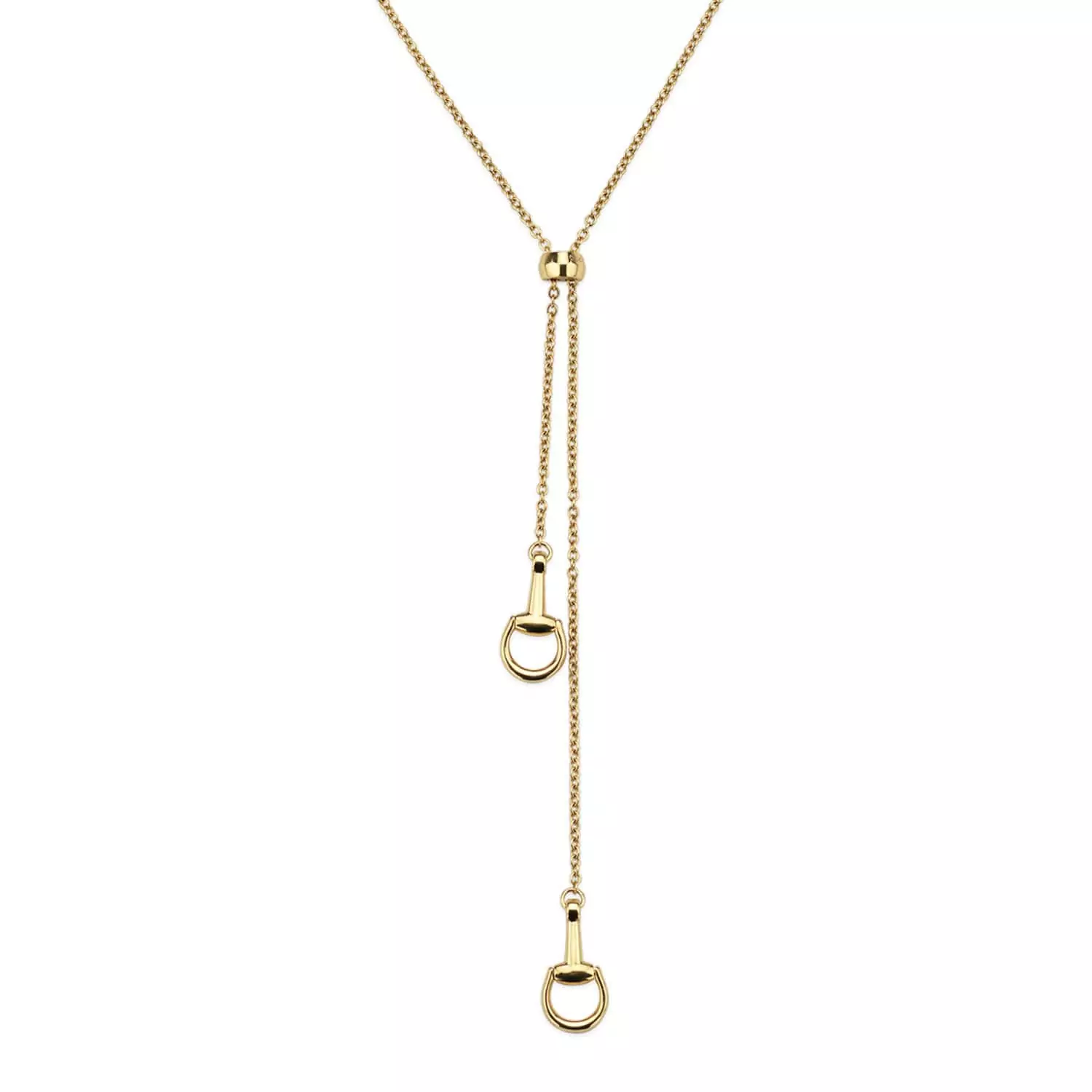 Horsebit Collier von Gucci aus 18 Karat Gelbgold