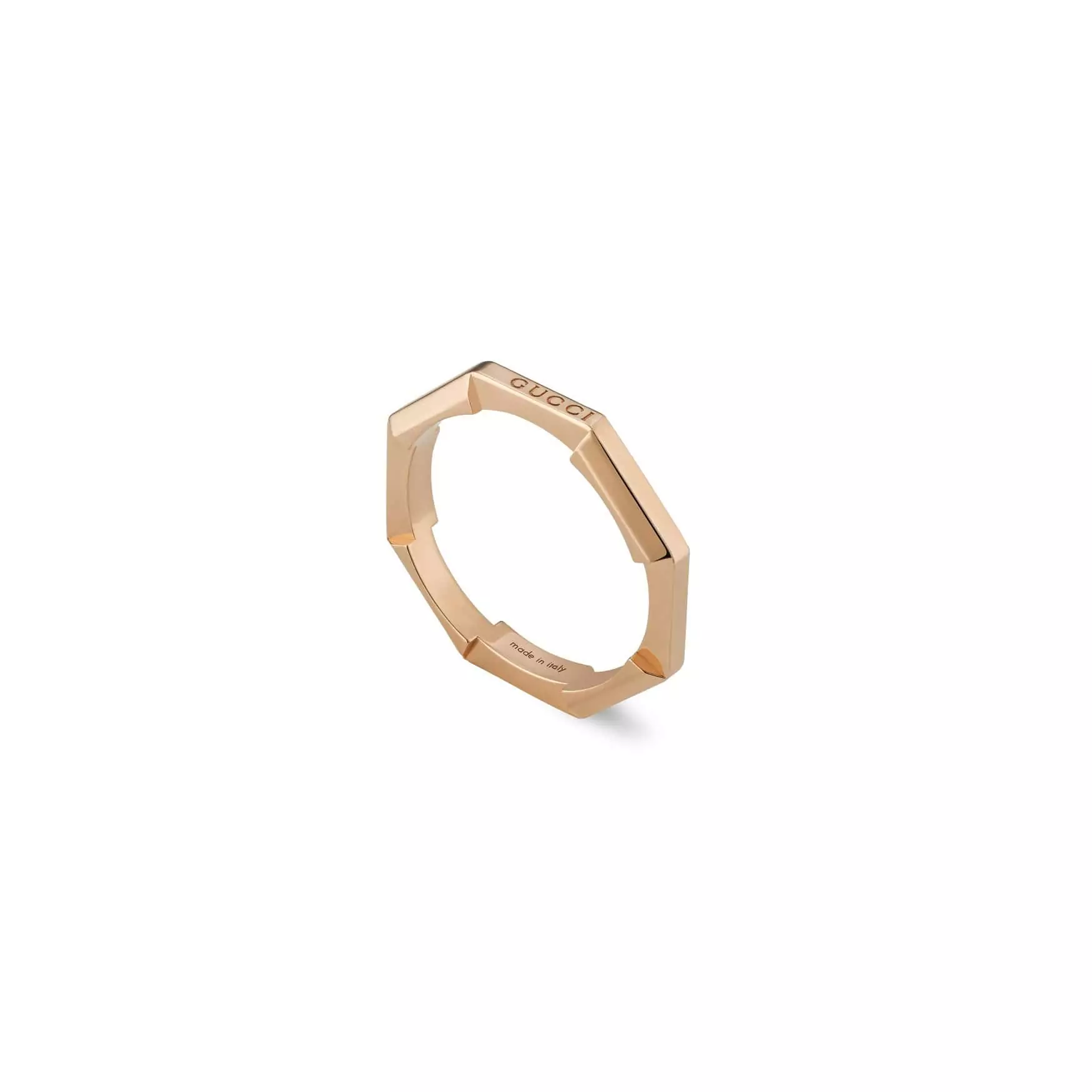 Link to Love Ring von Gucci aus 18 Karat Roségold