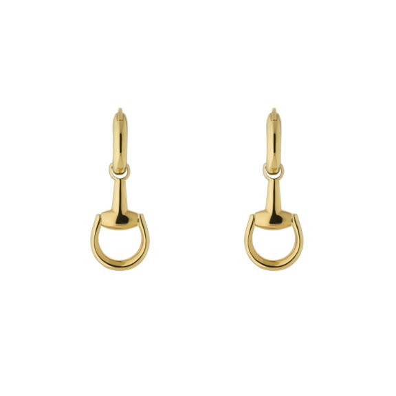 Horsebit Ohrschmuck von Gucci aus 18 Karat Gelbgold