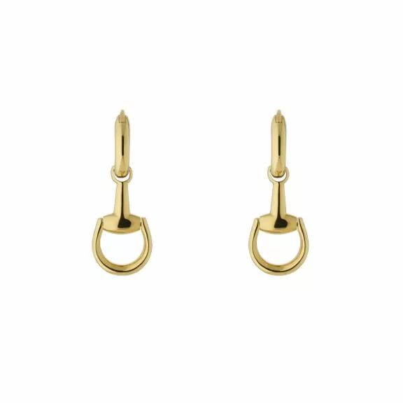 Horsebit Ohrschmuck von Gucci aus 18 Karat Gelbgold