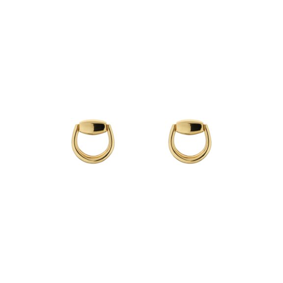 Horsebit Ohrschmuck von Gucci aus 18 Karat Gelbgold