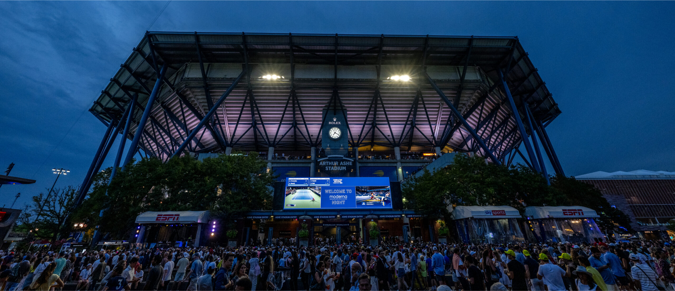 Rolex bei den US Open